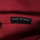PRADA Tote Bag canvas Red Canapa Bucket 2WAY