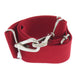 PRADA Tote Bag canvas Red Canapa Bucket 2WAY