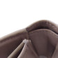 CELINE Bifold Wallet Calfskin gray Triomphe Flap Women Used Authentic