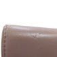 CELINE Bifold Wallet Calfskin gray Triomphe Flap Women Used Authentic
