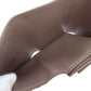 CELINE Bifold Wallet Calfskin gray Triomphe Flap Women Used Authentic