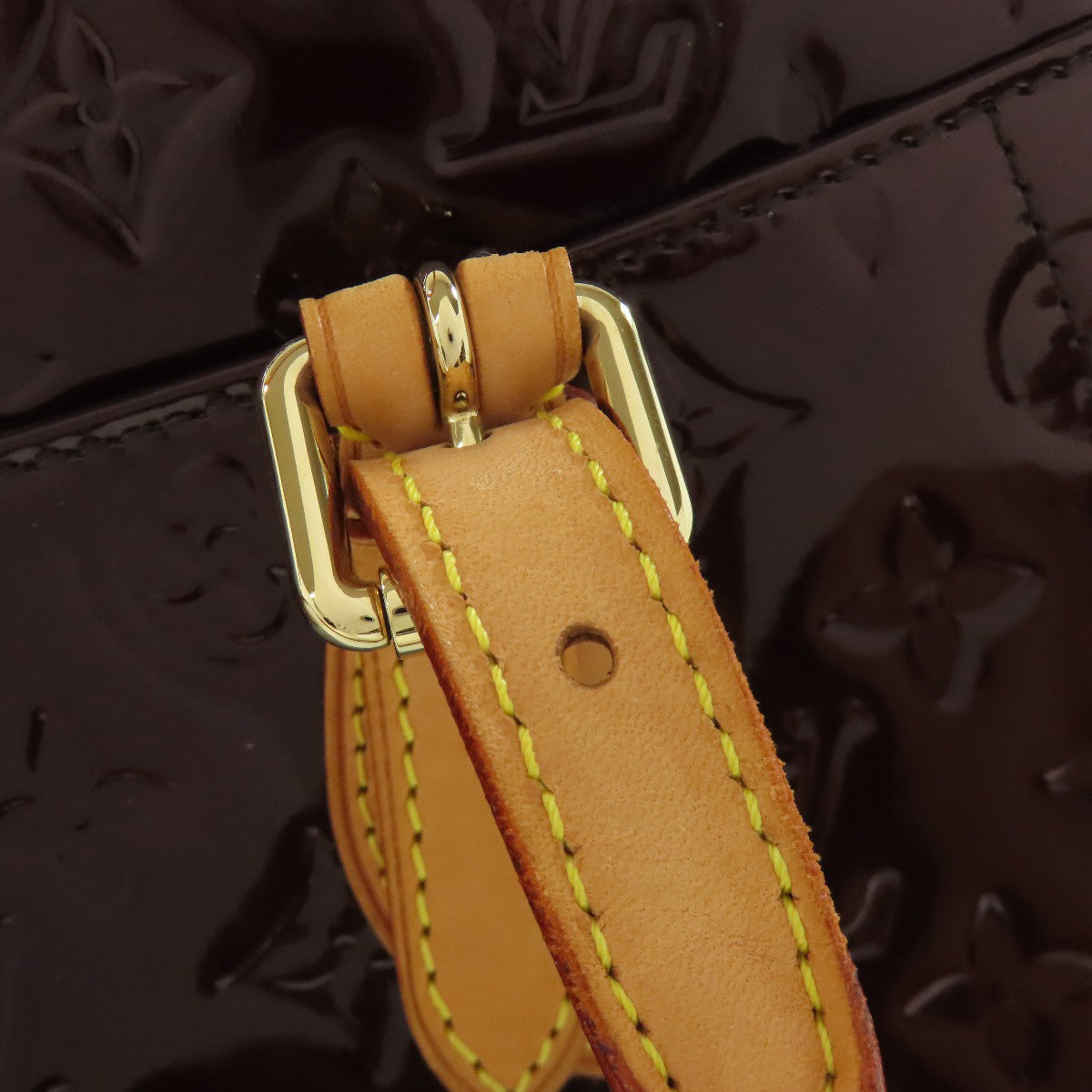 LOUIS VUITTON Handbag M93516 Vernis Brown Summit Drive