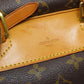 LOUIS VUITTON Boston Duffel bag M47270 Monogram canvas Brown Deauville
