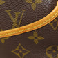 LOUIS VUITTON Boston Duffel bag M47270 Monogram canvas Brown Deauville