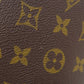 LOUIS VUITTON Boston Duffel bag M47270 Monogram canvas Brown Deauville