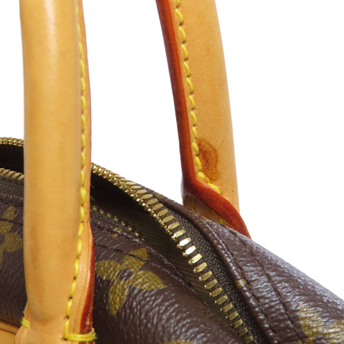 LOUIS VUITTON Boston Duffel bag M47270 Monogram canvas Brown Deauville
