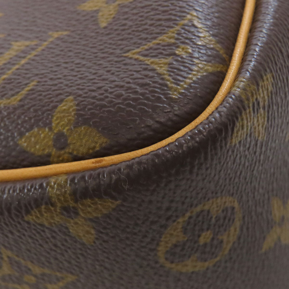 LOUIS VUITTON Boston Duffel bag M47270 Monogram canvas Brown Deauville