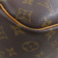 LOUIS VUITTON Boston Duffel bag M47270 Monogram canvas Brown Deauville