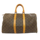 LOUIS VUITTON Boston Duffel bag M41428 Monogram canvas Brown Keepall 45