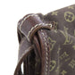 LOUIS VUITTON Shoulder Bag M95227 Monogram mini run Brown Saumur