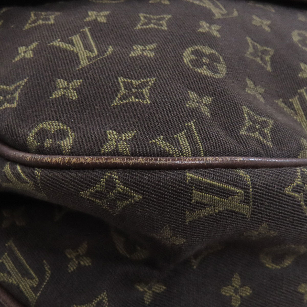 LOUIS VUITTON Shoulder Bag M95227 Monogram mini run Brown Saumur