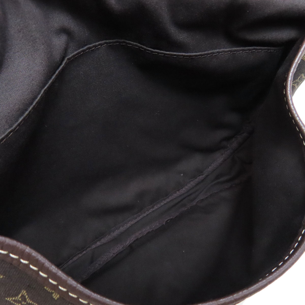 LOUIS VUITTON Shoulder Bag M95227 Monogram mini run Brown Saumur