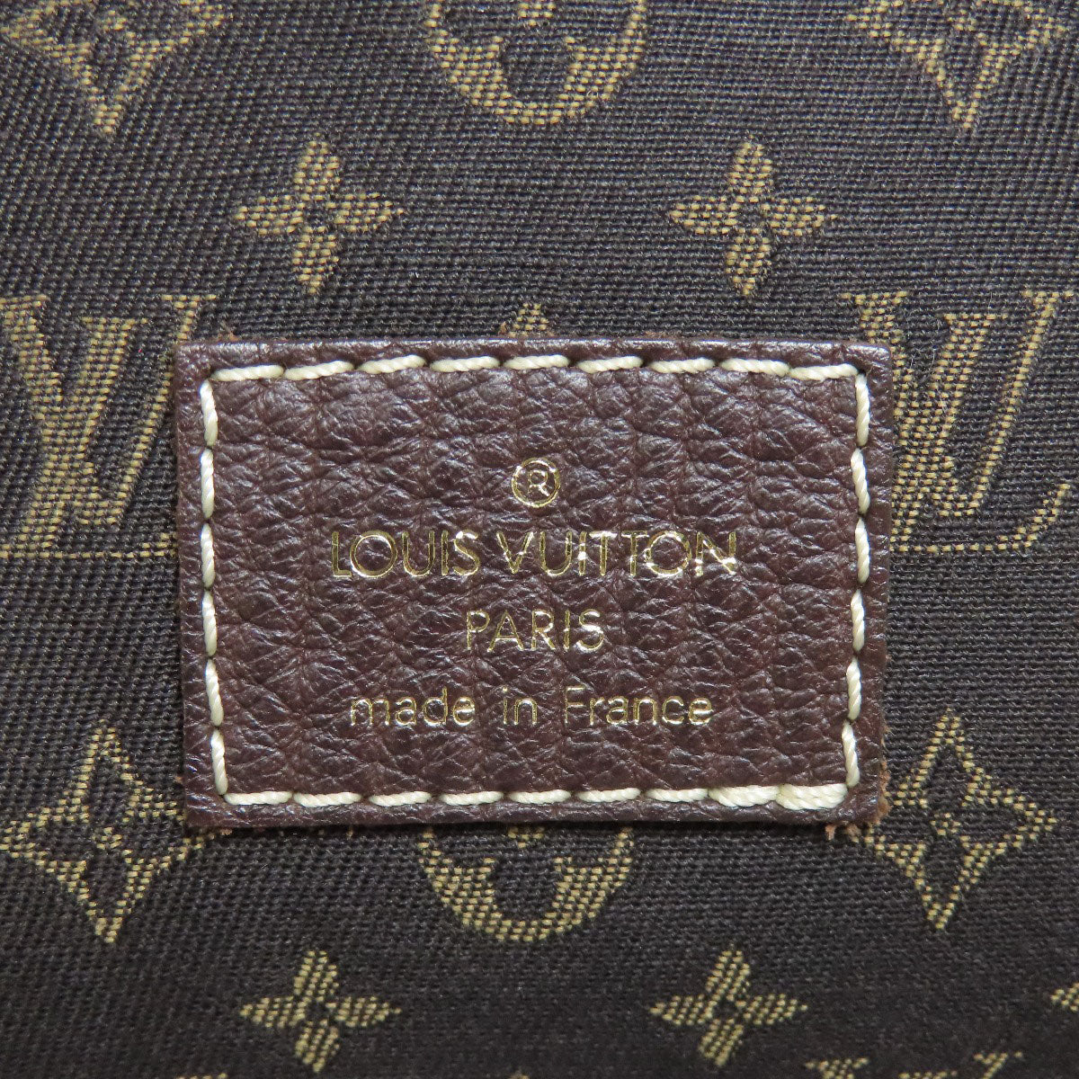 LOUIS VUITTON Shoulder Bag M95227 Monogram mini run Brown Saumur