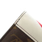 LOUIS VUITTON Bifold Wallet Monogram canvas Brown Portefeuille Victorine Kabuki