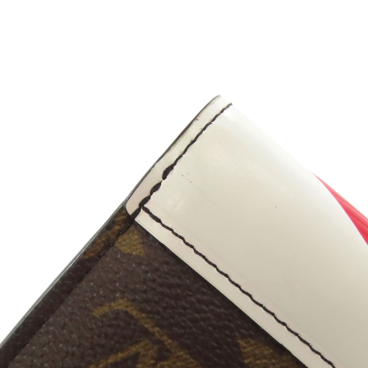 LOUIS VUITTON Bifold Wallet Monogram canvas Brown Portefeuille Victorine Kabuki