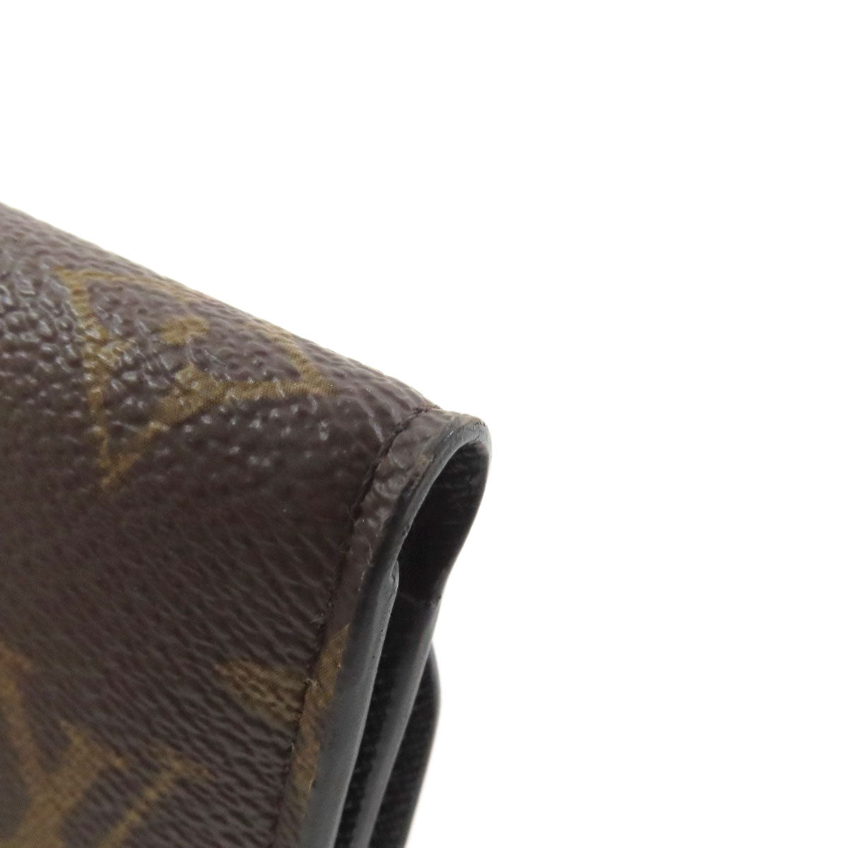 LOUIS VUITTON Bifold Wallet Monogram canvas Brown Portefeuille Victorine Kabuki