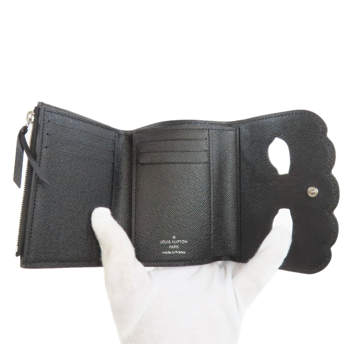 LOUIS VUITTON Bifold Wallet Monogram canvas Brown Portefeuille Victorine Kabuki
