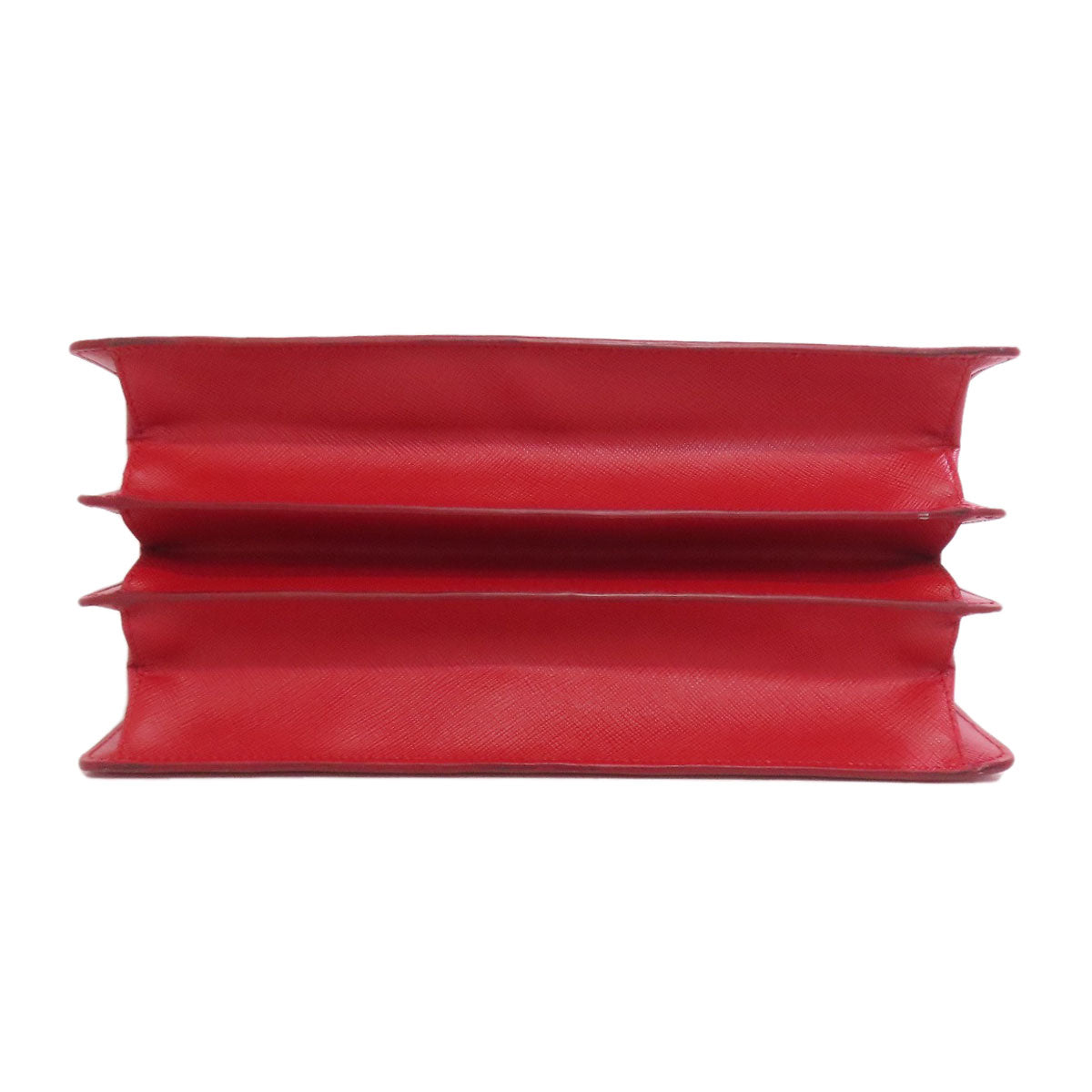 PRADA Handbag PVC Red Face Art