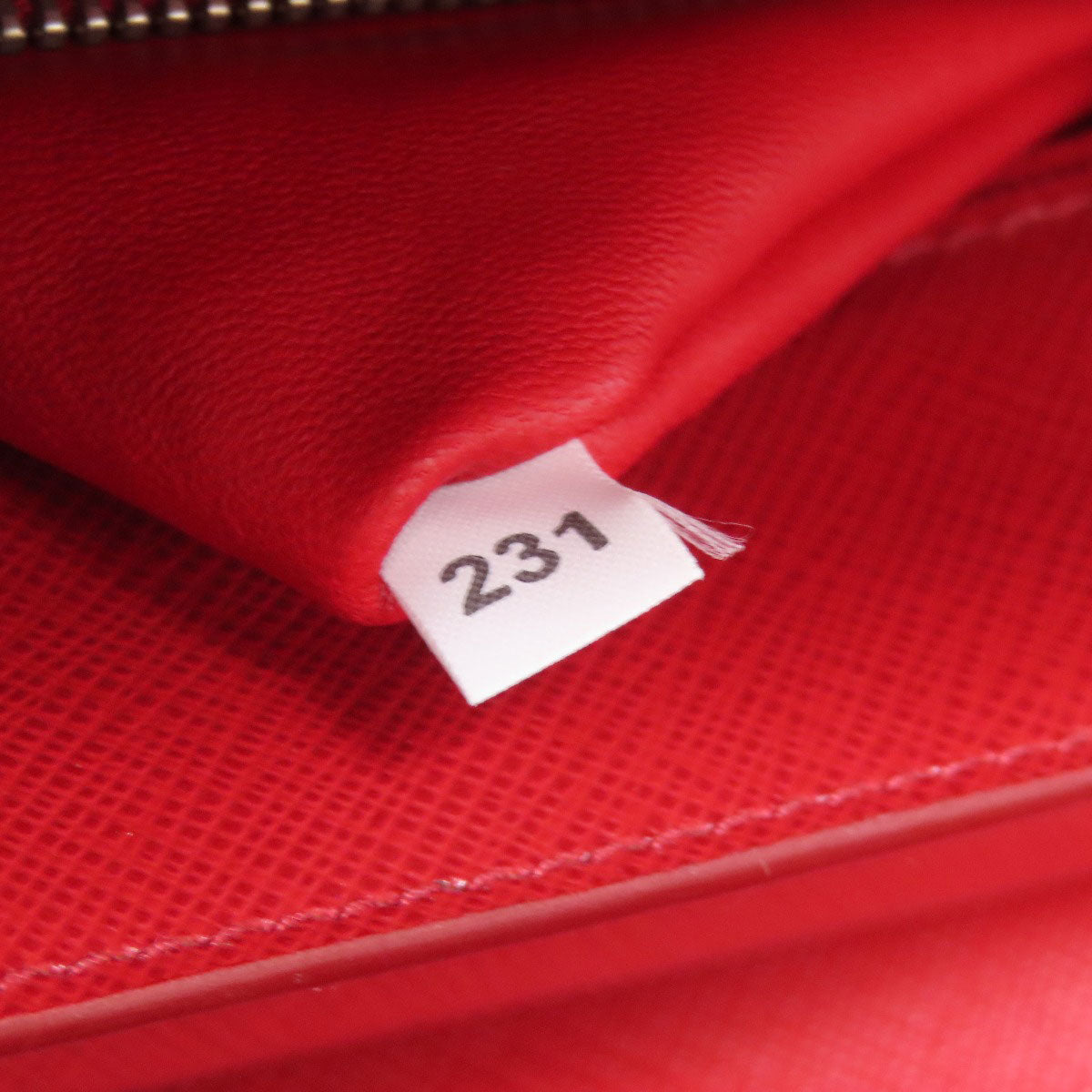PRADA Handbag PVC Red Face Art