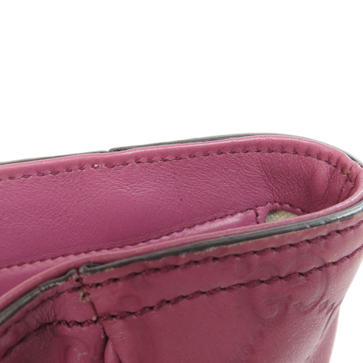 GUCCI Handbag 353119 leather pink GG Signature Shima