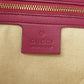 GUCCI Handbag 353119 leather pink GG Signature Shima