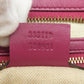 GUCCI Handbag 353119 leather pink GG Signature Shima