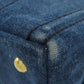PRADA Handbag 1BG439 denim blue Canapa mini 2 WAY