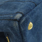 PRADA Handbag 1BG439 denim blue Canapa mini 2 WAY