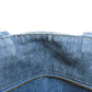 PRADA Tote Bag B1877B denim blue Canapa