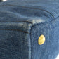 PRADA Tote Bag B1877B denim blue Canapa