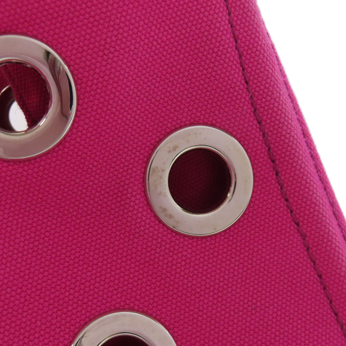 PRADA Handbag 1BG439 canvas pink Kanapamini Punching 2WAY