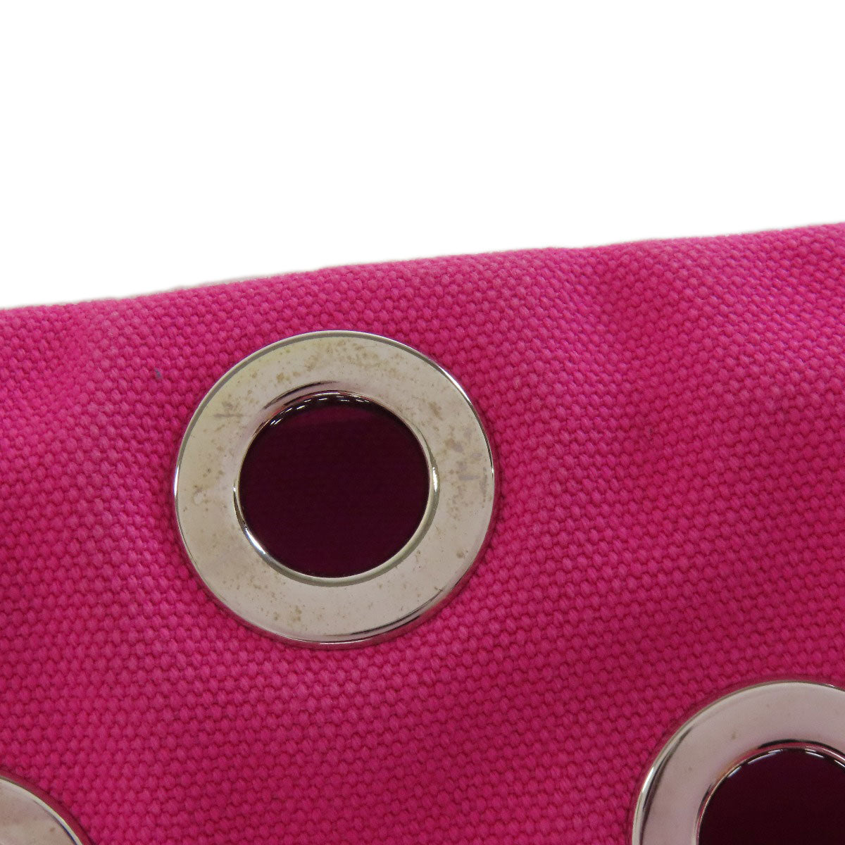 PRADA Handbag 1BG439 canvas pink Kanapamini Punching 2WAY