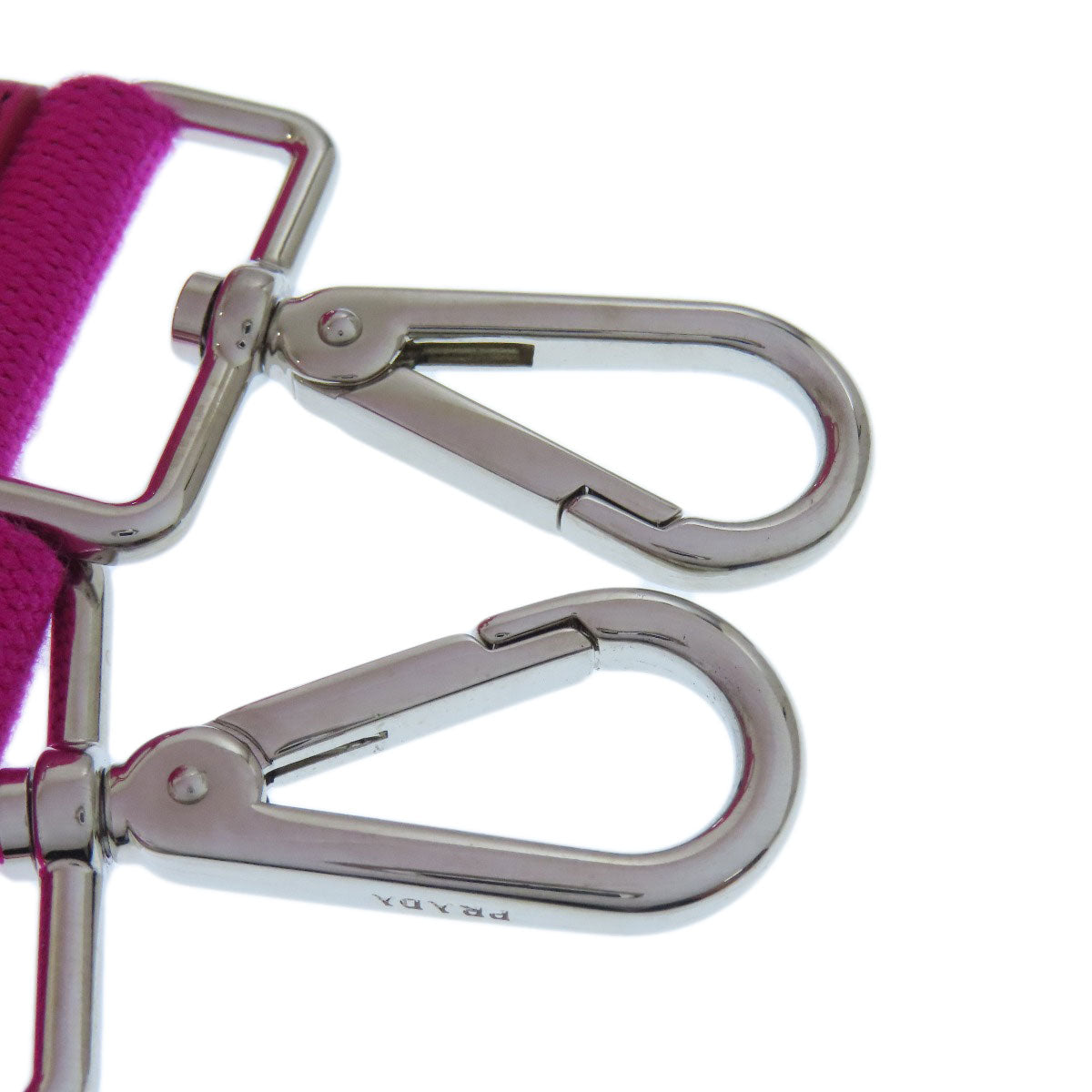 PRADA Handbag 1BG439 canvas pink Kanapamini Punching 2WAY