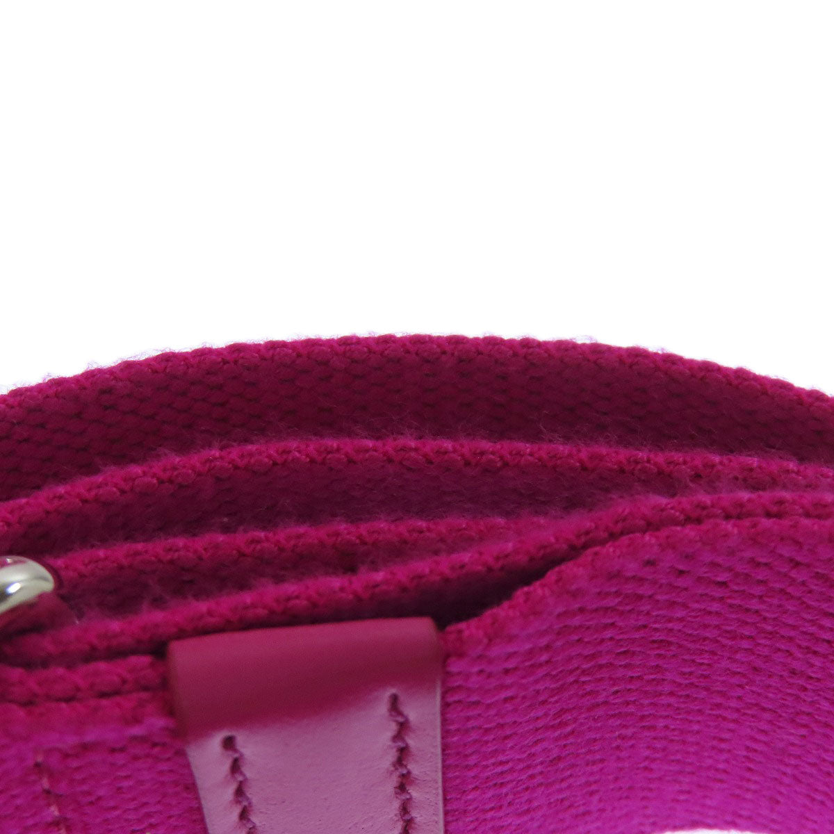 PRADA Handbag 1BG439 canvas pink Kanapamini Punching 2WAY