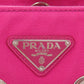 PRADA Handbag 1BG439 canvas pink Kanapamini Punching 2WAY