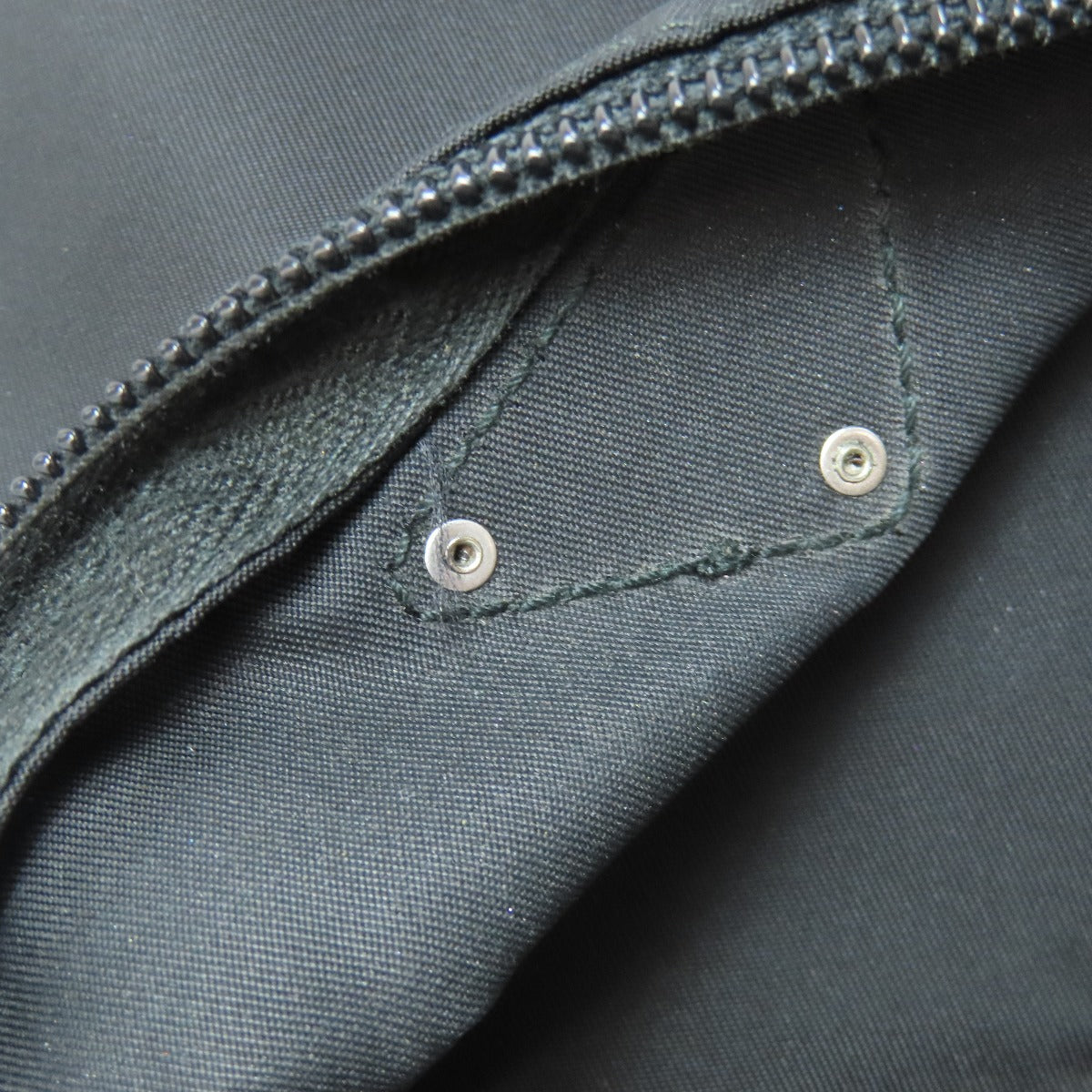 PRADA Shoulder Bag Nylon black logoMetal