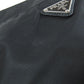 PRADA Shoulder Bag Nylon black logoMetal