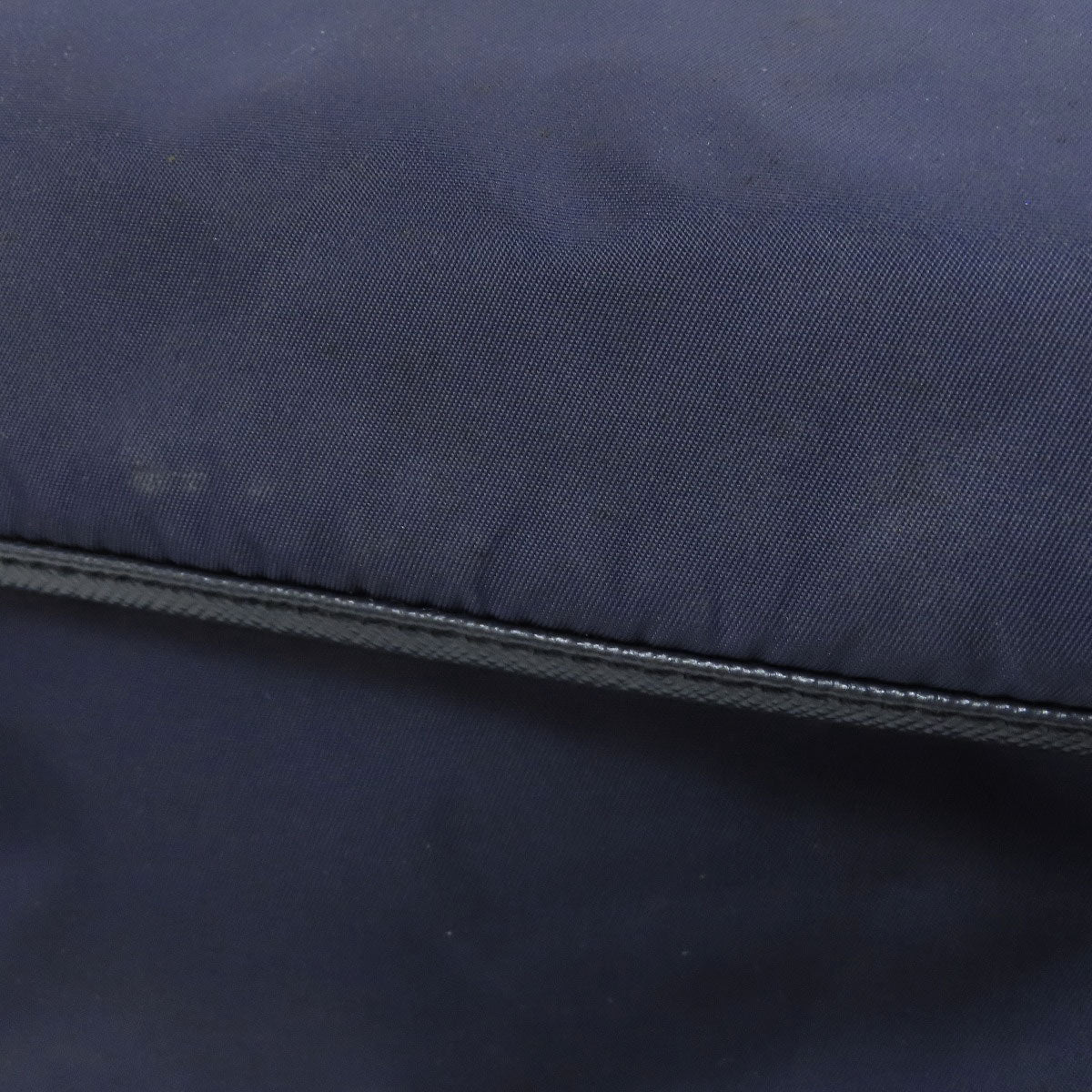 PRADA Sling bag Nylon Navy logoMetal