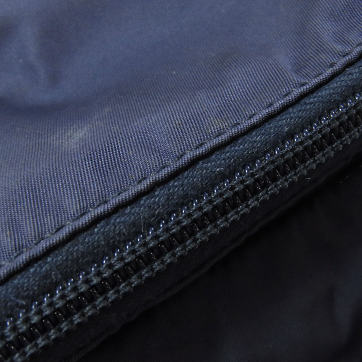 PRADA Sling bag Nylon Navy logoMetal