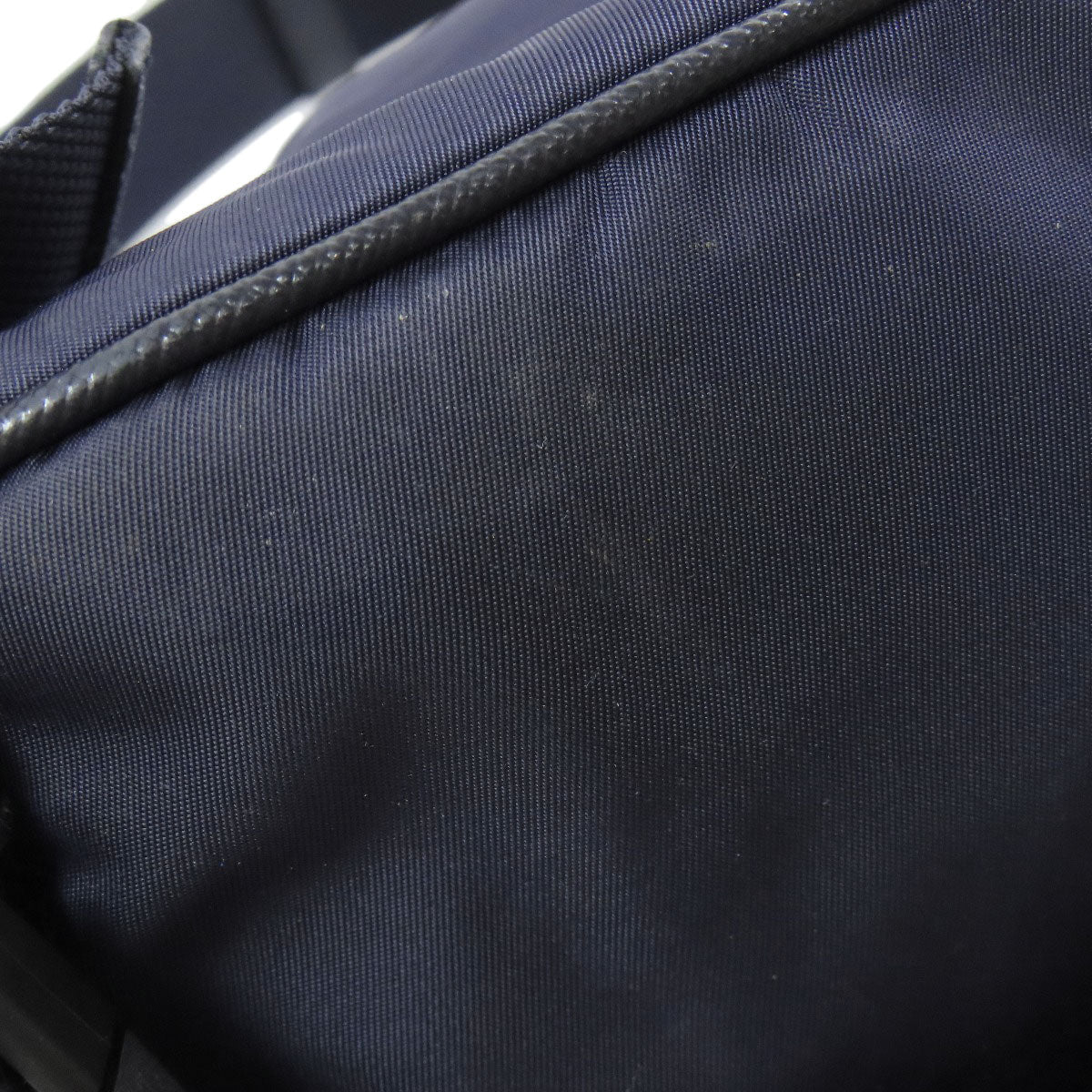 PRADA Sling bag Nylon Navy logoMetal