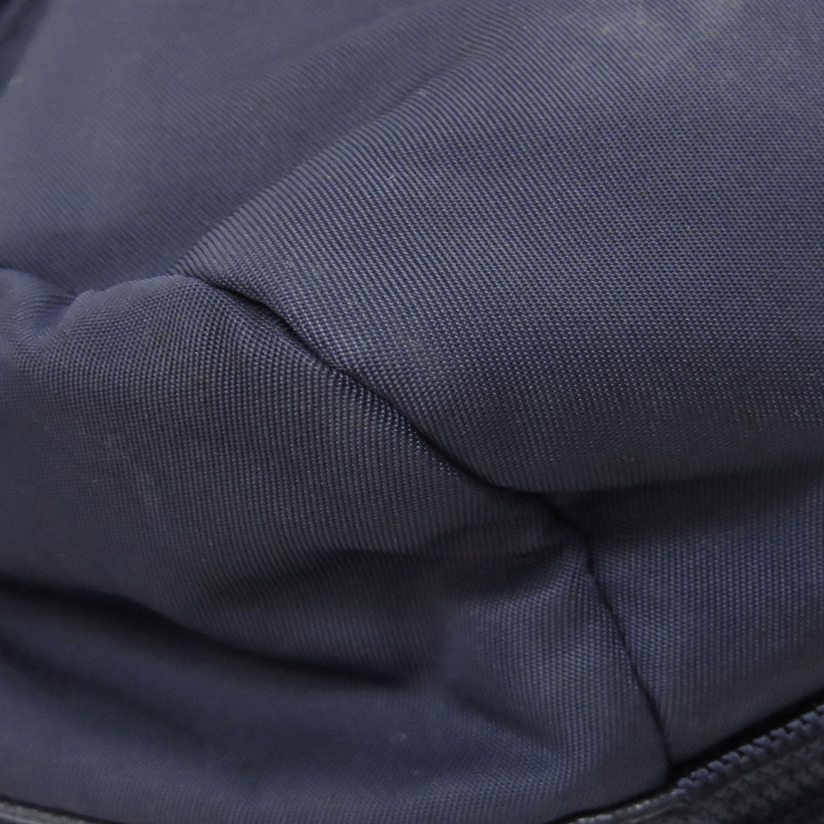 PRADA Sling bag Nylon Navy logoMetal