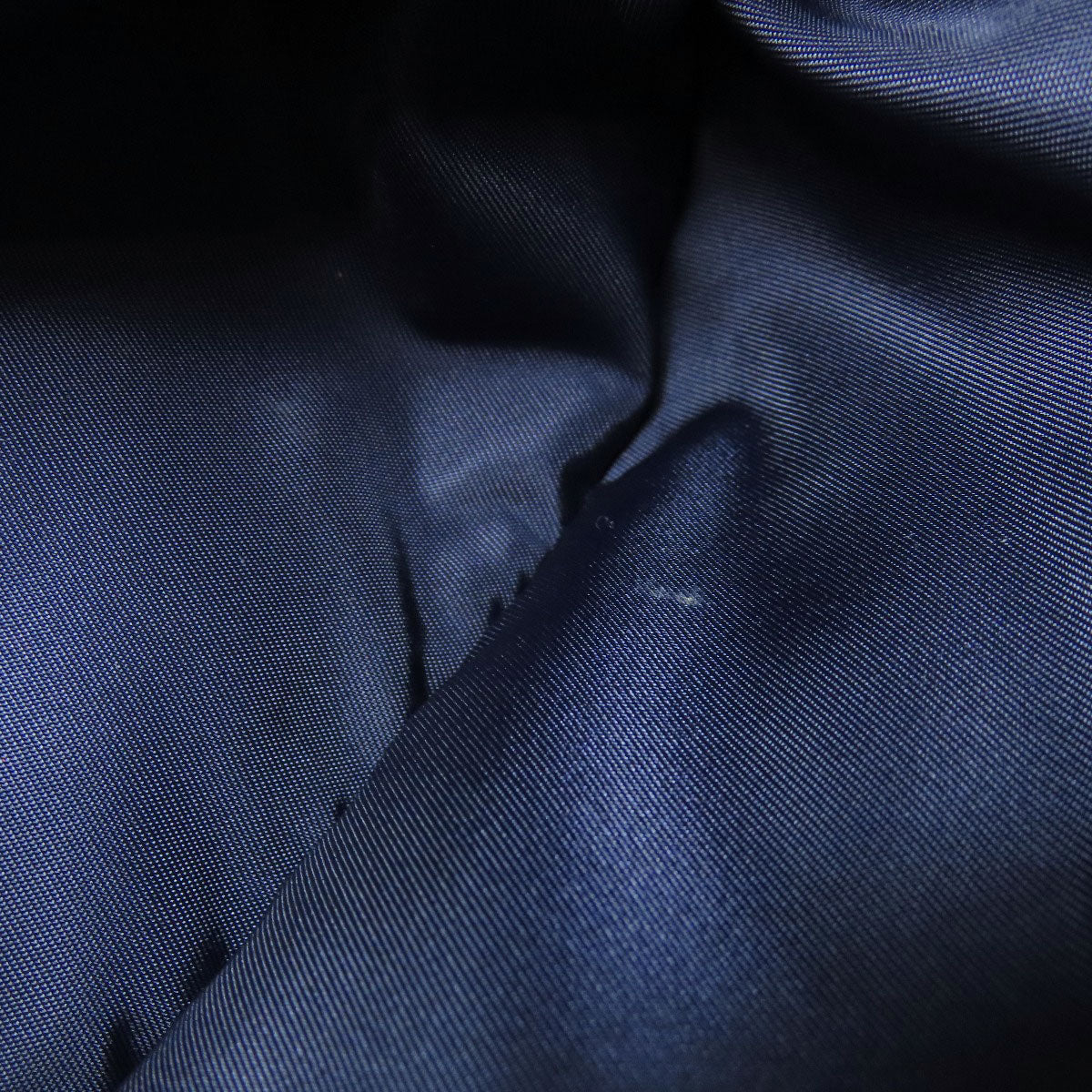 PRADA Sling bag Nylon Navy logoMetal