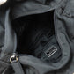 PRADA Handbag Nylon black logoMetal