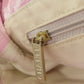 CHANEL Handbag Nylon jacquard pink New Travel Line PM