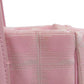 CHANEL Handbag Nylon jacquard pink New Travel Line PM