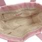 CHANEL Handbag Nylon jacquard pink New Travel Line PM