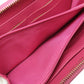 CHANEL Long Wallet Purse lambskin pink Matelasse COCO Mark Gold Metal