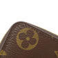 LOUIS VUITTON Long Wallet Purse M60742 Monogram canvas Brown Portefeuille Clemence
