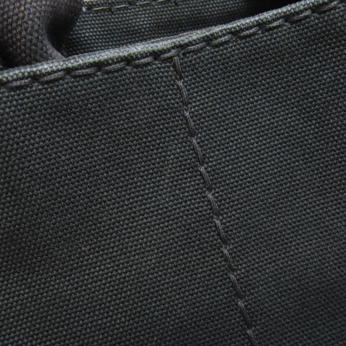 PRADA Handbag canvas black Canapa mini 2 WAY