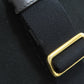 PRADA Handbag canvas black Canapa mini 2 WAY